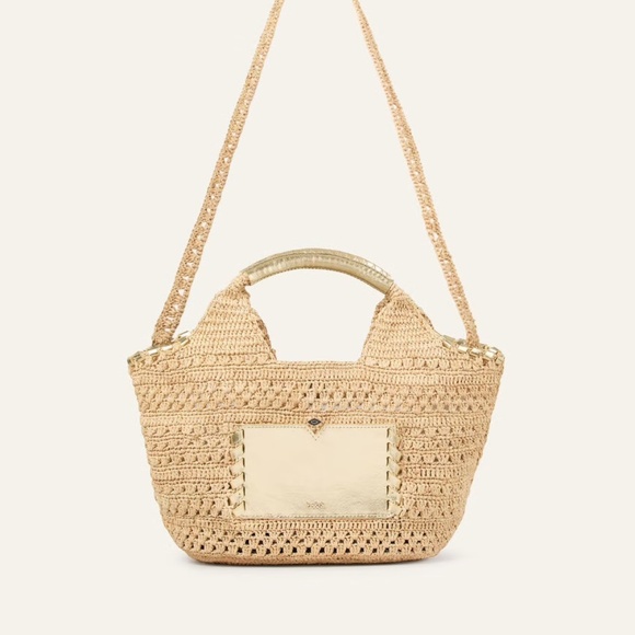 BA&SH ARA BASKET - Raffia Beach Tote Bag - MSRP $395 - Picture 4 of 14